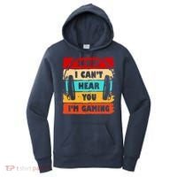 Sorry I Can't Hear You I'm Gaming Retro Women's Hoodie thumb 0