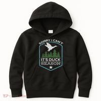 Sorry I Can´t It´s Duck Season Duck Hunting Funny Hunting Kids Hoodie thumb 0