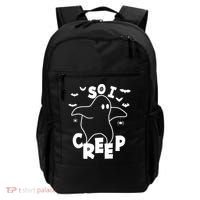 So I Creep Funny Halloween Ghost Spooky Season Backpack thumb 0