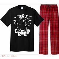 So I Creep Funny Halloween Ghost Spooky Season Pajama Set thumb 0