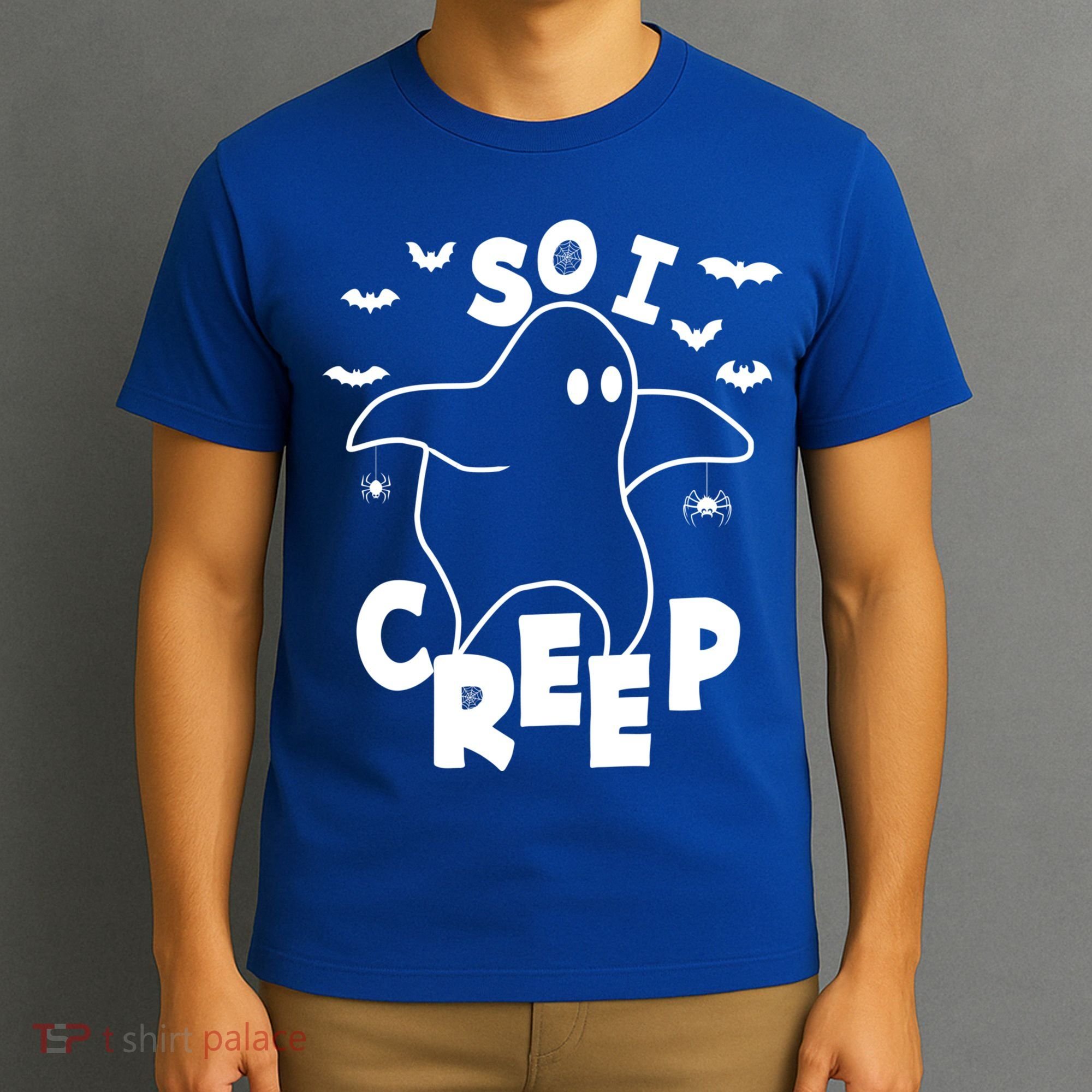 So I Creep Funny Halloween Ghost Spooky Season T-Shirt