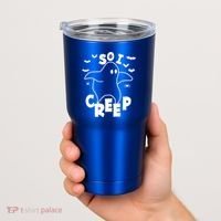 So I Creep Funny Halloween Ghost Spooky Season Tumbler thumb 2