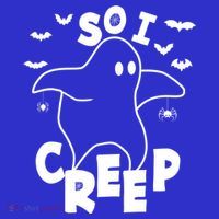 So I Creep Funny Halloween Ghost Spooky Season Mousepad thumb 1