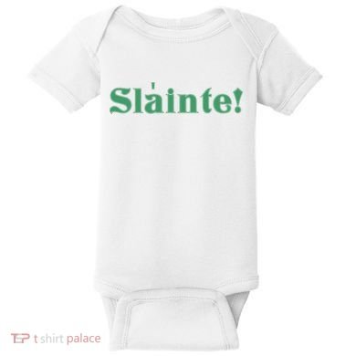 Sláinte! Irish Cheers Baby Bodysuit