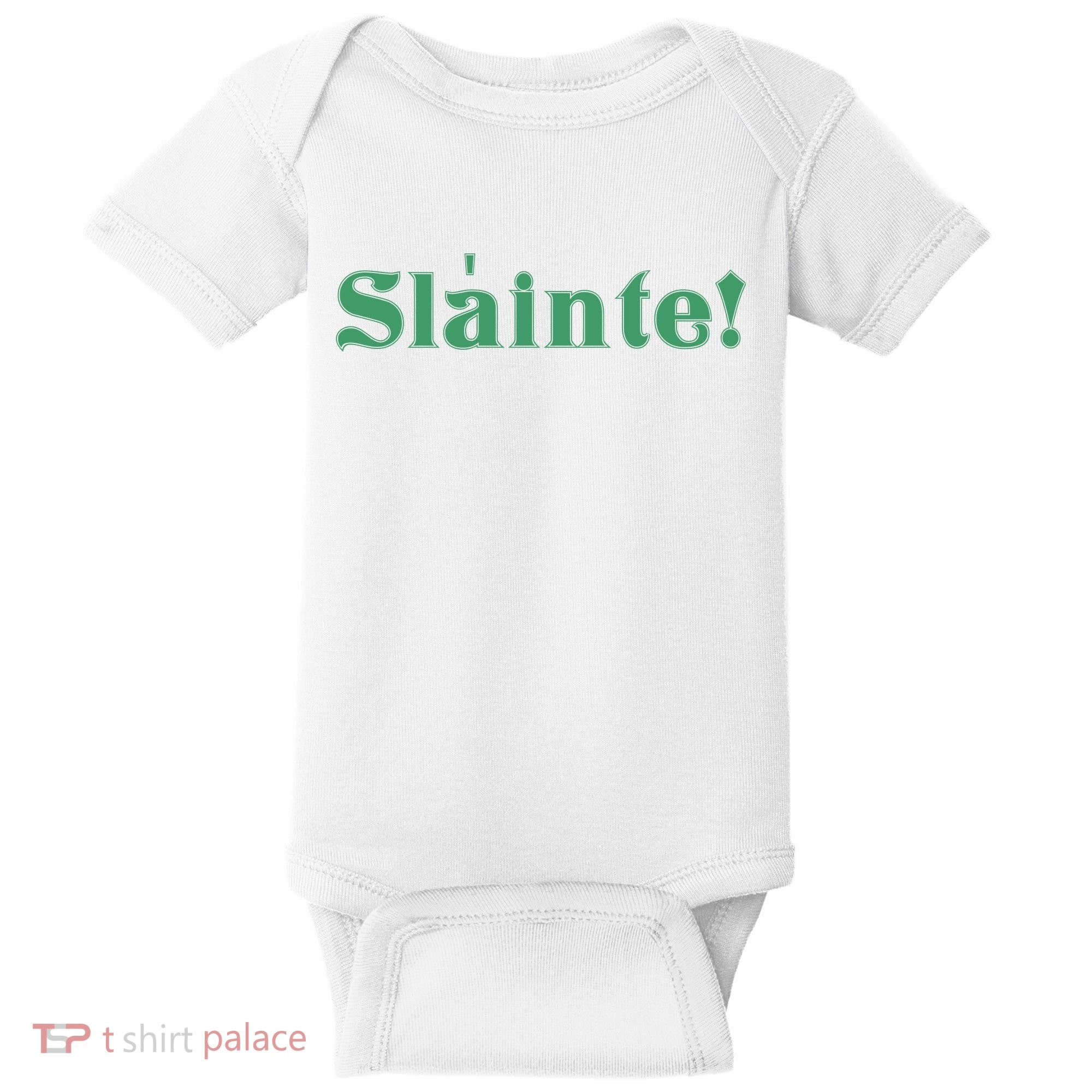 Sláinte! Irish Cheers Baby Bodysuit