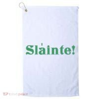Sláinte! Irish Cheers Golf Towel thumb 0