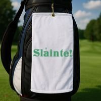 Sláinte! Irish Cheers Golf Towel thumb 2