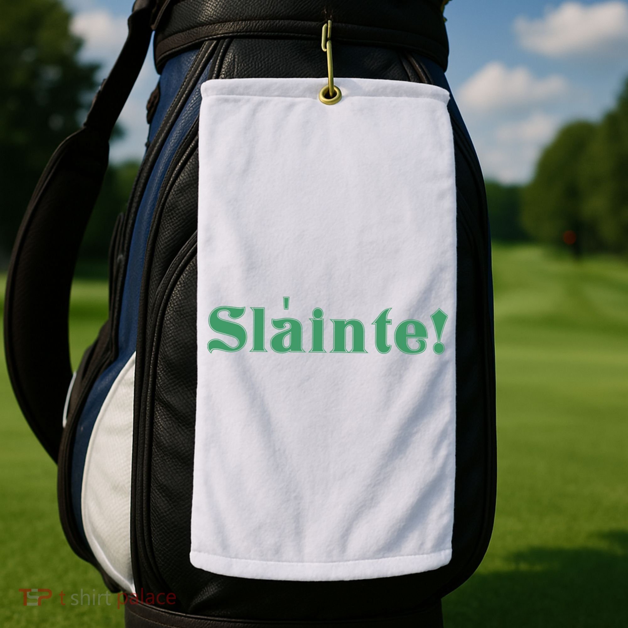 Sláinte! Irish Cheers Golf Towel