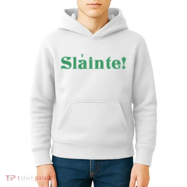 Sláinte! Irish Cheers Kids Hoodie