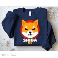 Shiba Inu Coin Crypto Token Cryptocurrency Wallet Shiba Army Sweatshirt thumb 2
