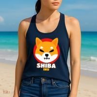 Shiba Inu Coin Crypto Token Cryptocurrency Wallet Shiba Army Women's Tank Top thumb 2