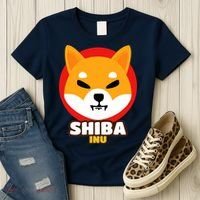 Shiba Inu Coin Crypto Token Cryptocurrency Wallet Shiba Army Women's T-Shirt thumb 3