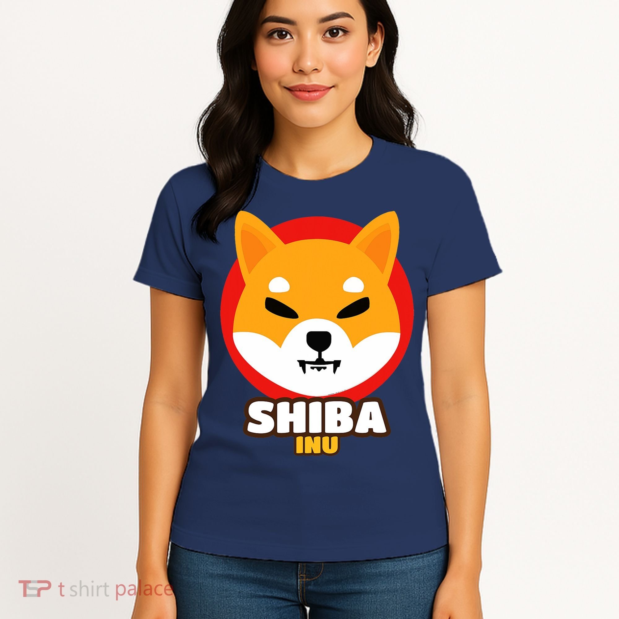 Shiba Inu Coin Crypto Token Cryptocurrency Wallet Shiba Army Women's T-Shirt