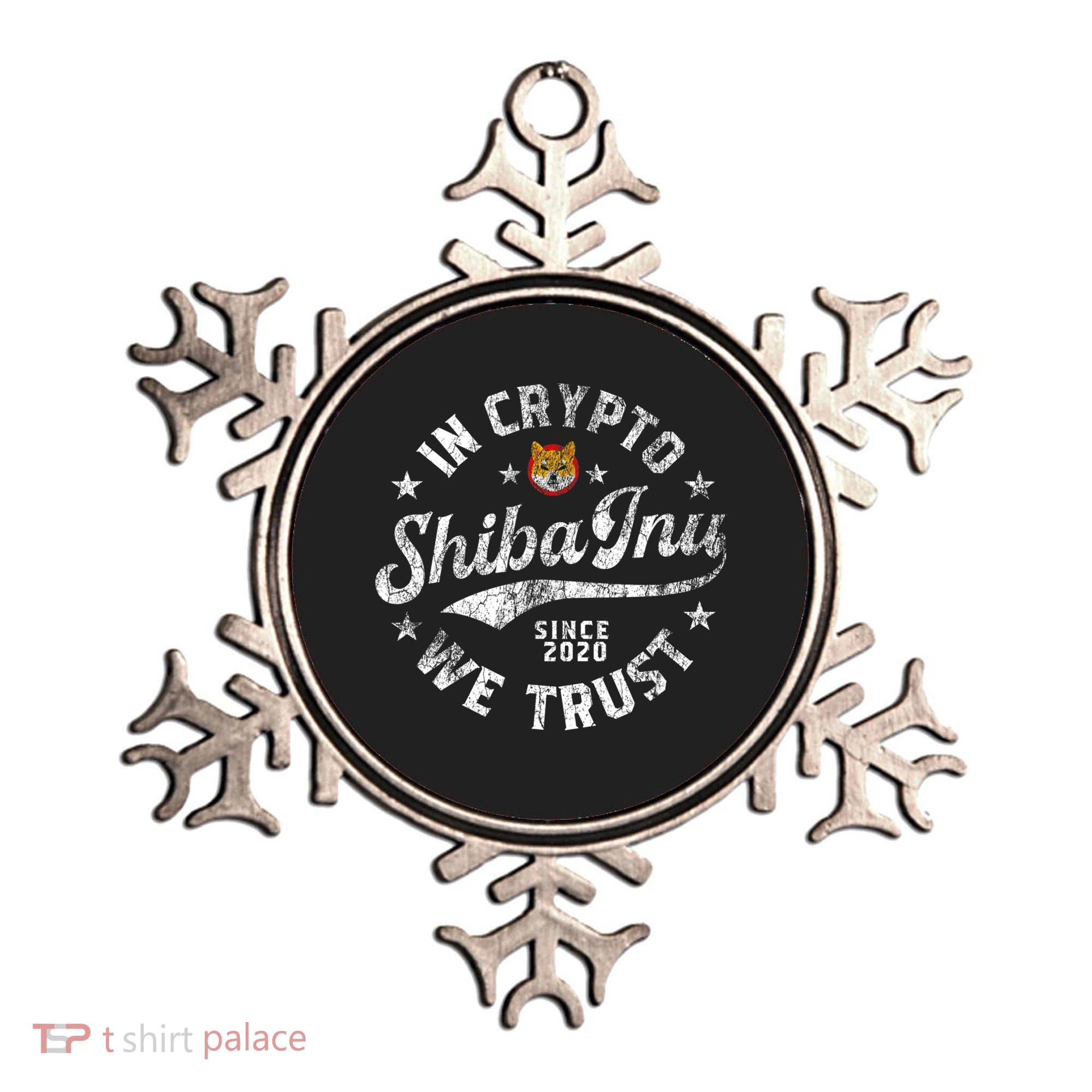 Shiba Inu Coin In Crypto We Trust Token Crypto Ornament