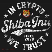 Shiba Inu Coin In Crypto We Trust Token Crypto Ornament thumb 1