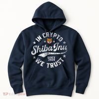 Shiba Inu Coin In Crypto We Trust Token Crypto Hoodie thumb 0