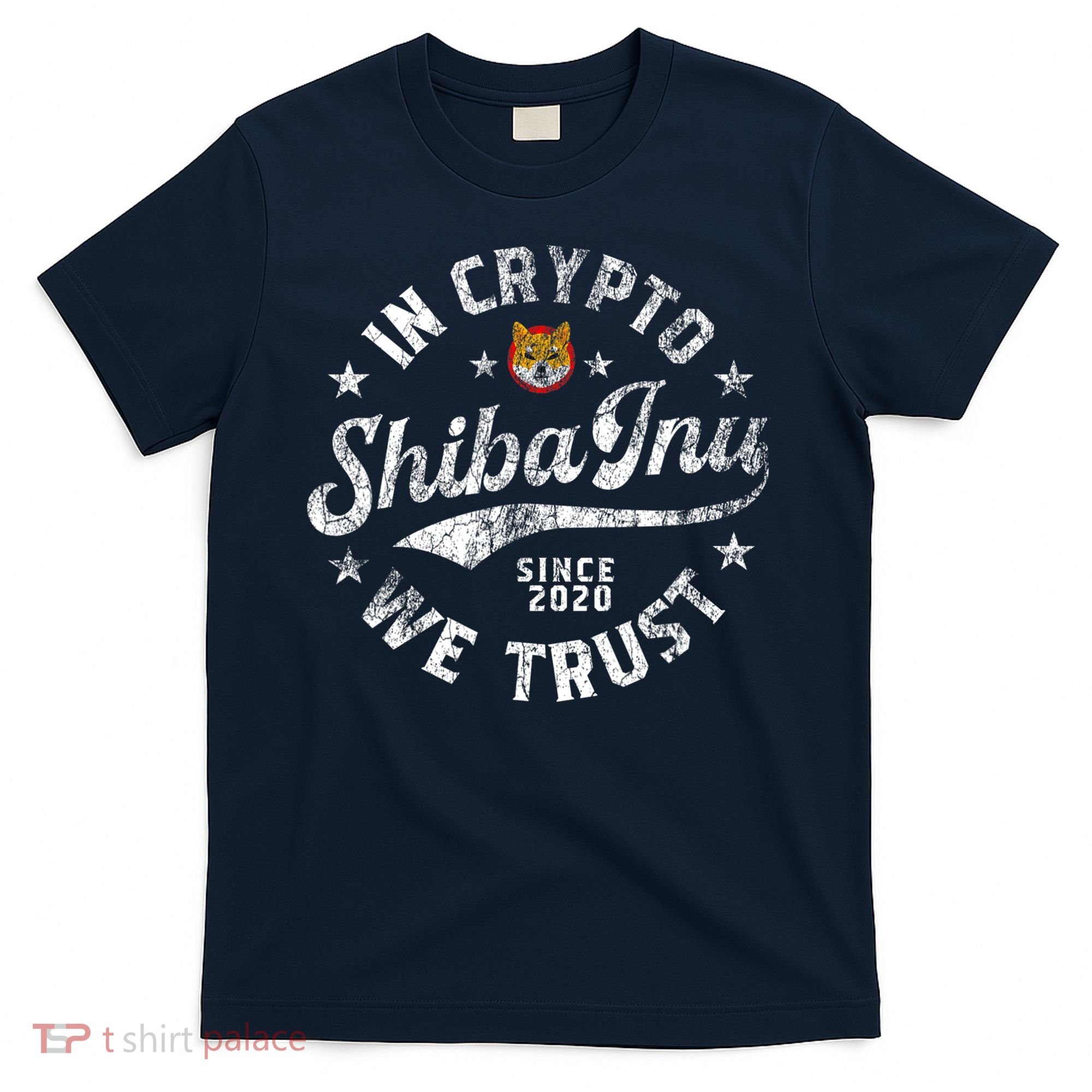 Shiba Inu Coin In Crypto We Trust Token Crypto T-Shirt