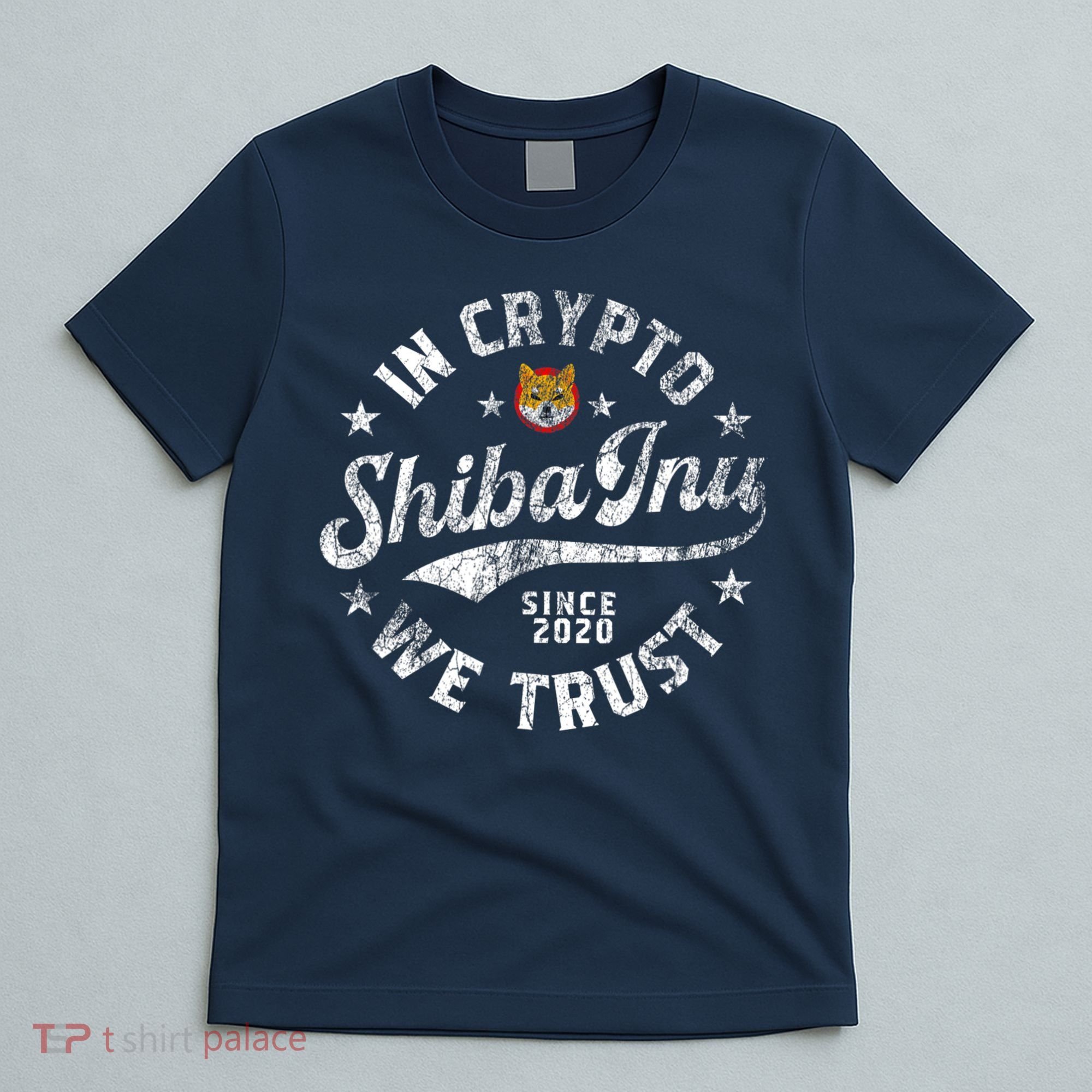 Shiba Inu Coin In Crypto We Trust Token Crypto T-Shirt