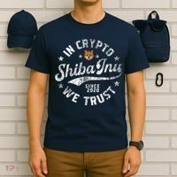 Shiba Inu Coin In Crypto We Trust Token Crypto T-Shirt thumb 6