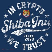 Shiba Inu Coin In Crypto We Trust Token Crypto T-Shirt thumb 7