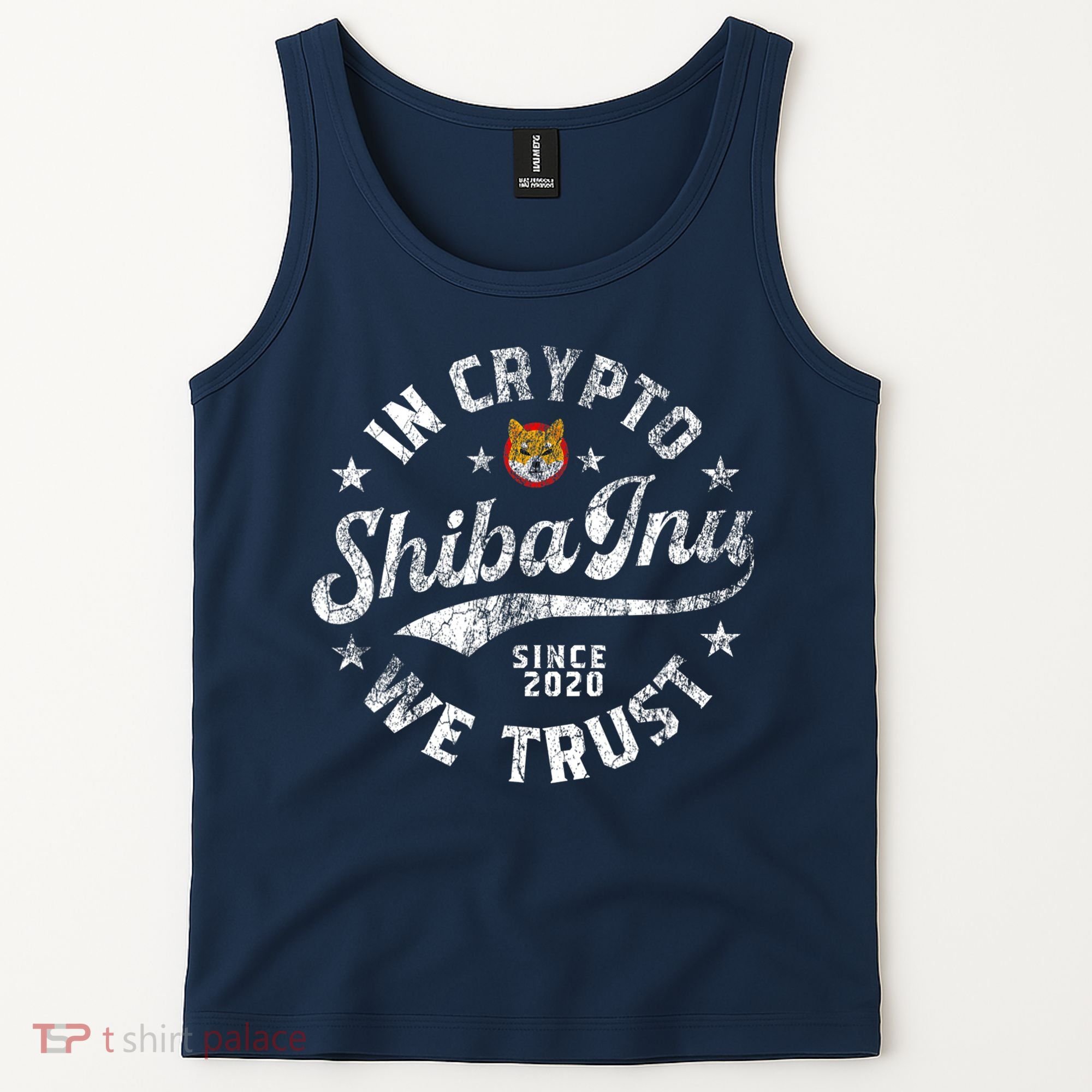Shiba Inu Coin In Crypto We Trust Token Crypto Tank Top