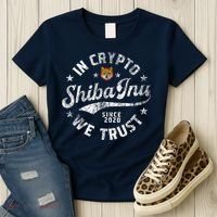 Shiba Inu Coin In Crypto We Trust Token Crypto Women's T-Shirt thumb 3