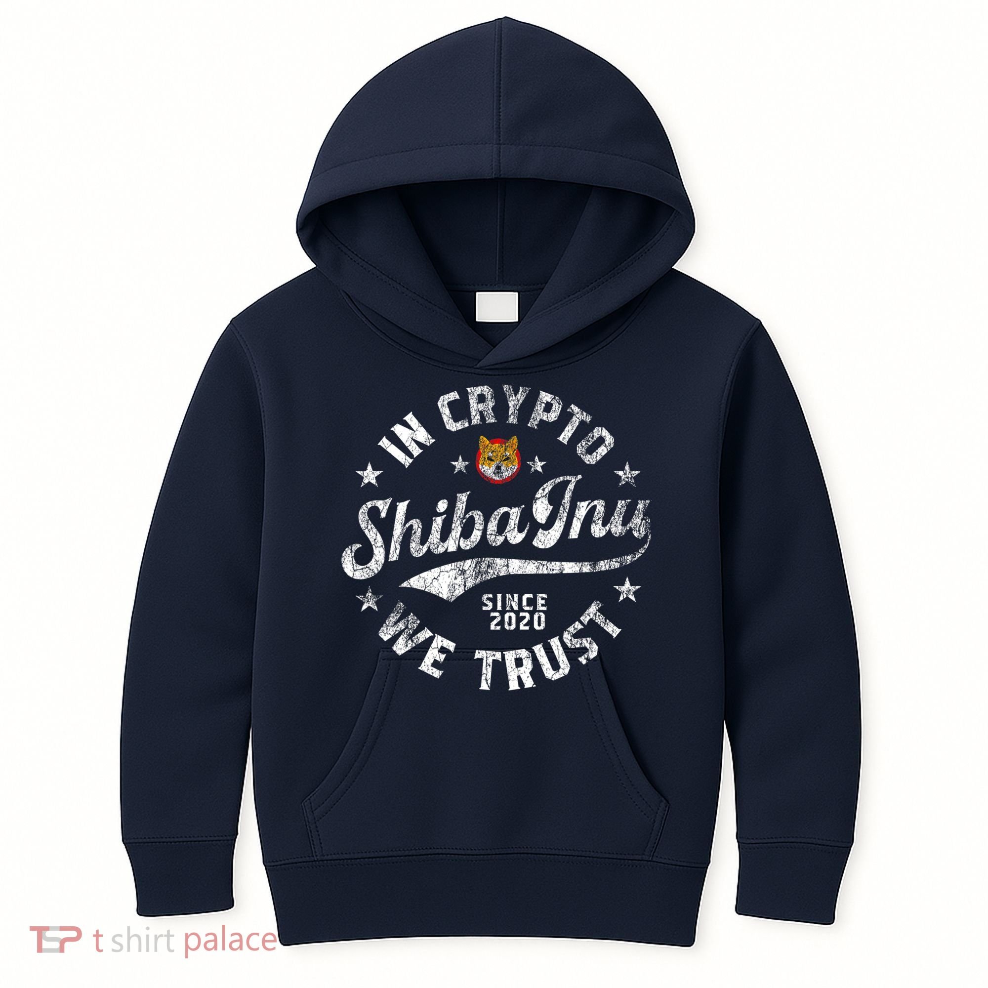 Shiba Inu Coin In Crypto We Trust Token Crypto Kids Hoodie