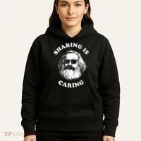Sharing Is Caring Karl Marx Hoodie thumb 5
