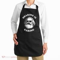 Sharing Is Caring Karl Marx Apron thumb 2
