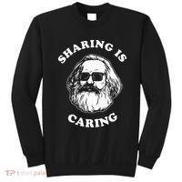 Sharing Is Caring Karl Marx Sweatshirt thumb 0
