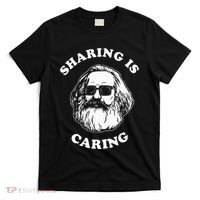 Sharing Is Caring Karl Marx T-Shirt thumb 0