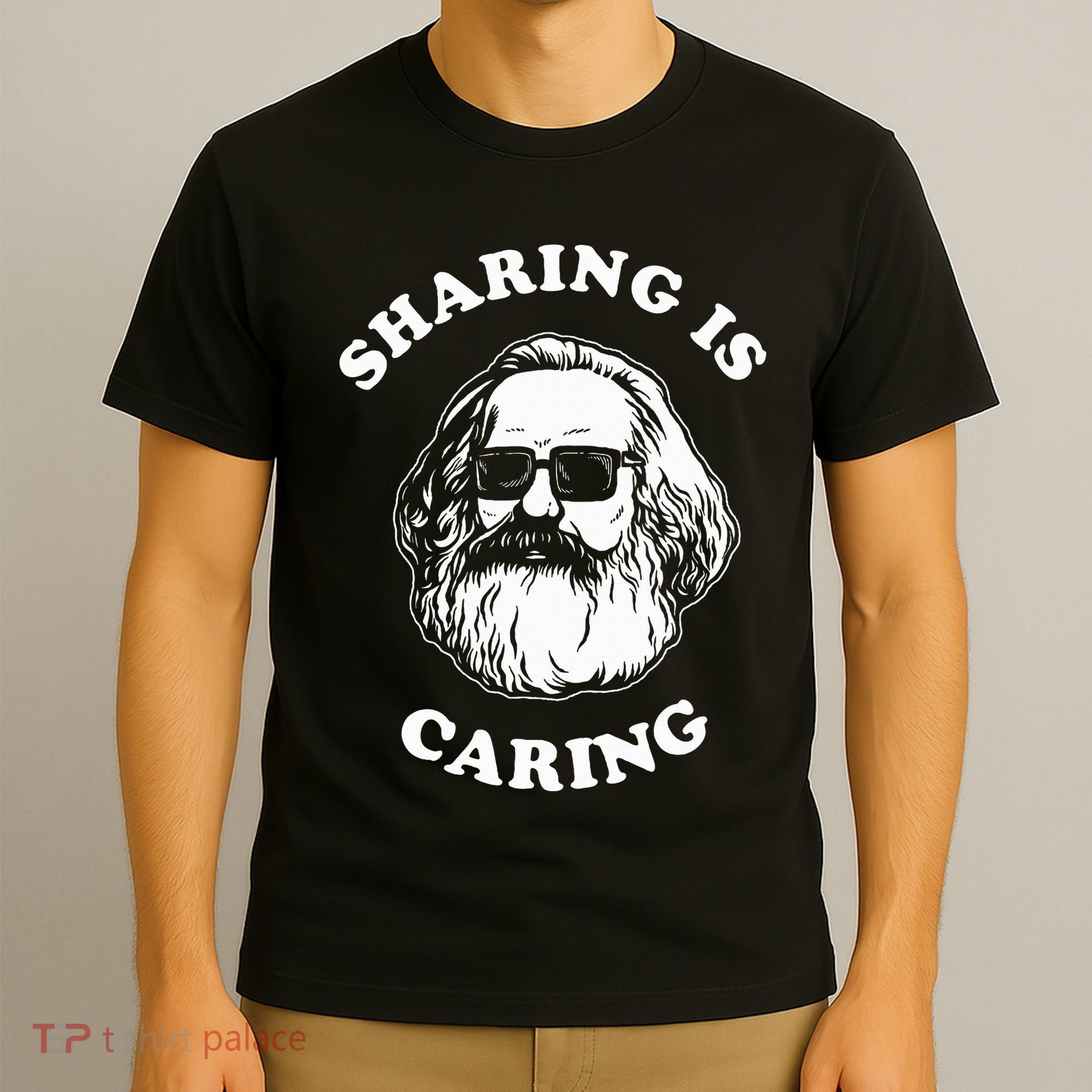 Sharing Is Caring Karl Marx T-Shirt