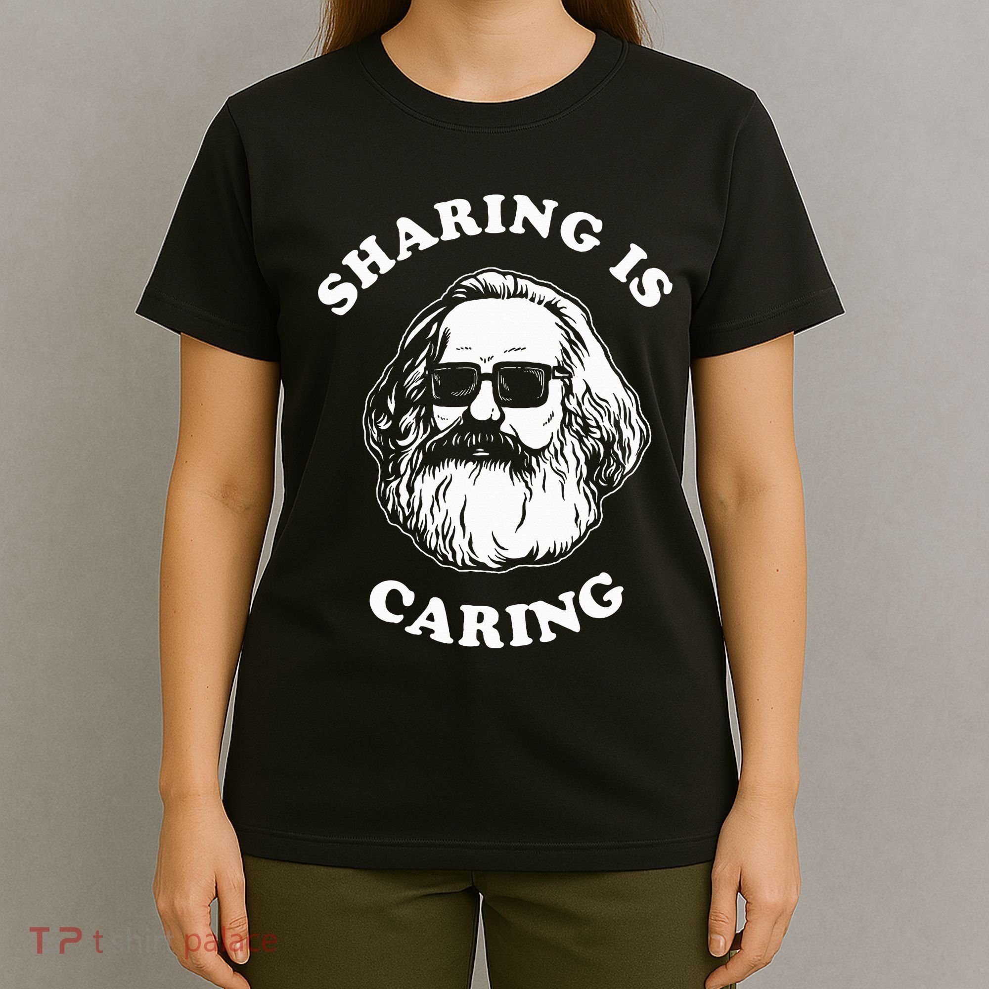 Sharing Is Caring Karl Marx T-Shirt