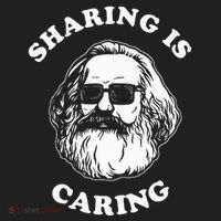 Sharing Is Caring Karl Marx Beanie thumb 2