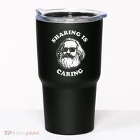 Sharing Is Caring Karl Marx Tumbler thumb 0