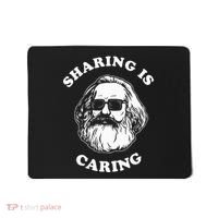 Sharing Is Caring Karl Marx Mousepad thumb 0