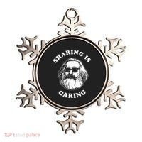 Sharing Is Caring Karl Marx Ornament thumb 0