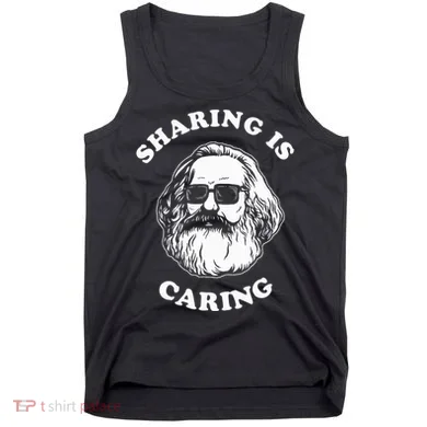 Sharing Is Caring Karl Marx Tank Top