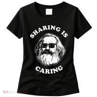 Sharing Is Caring Karl Marx Women's T-Shirt thumb 0
