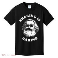 Sharing Is Caring Karl Marx Kids T-Shirt thumb 0