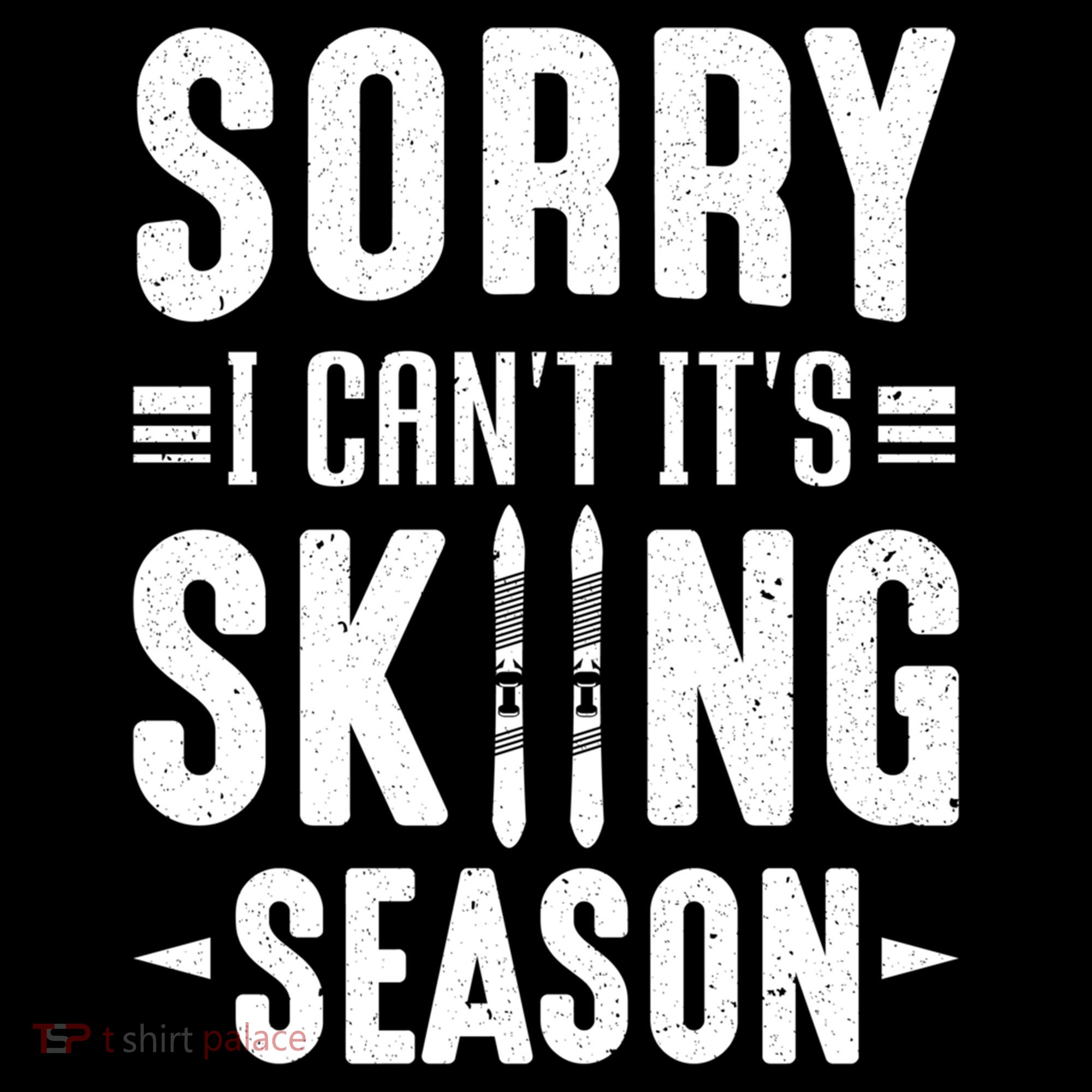 Sory I Cant Its Skiing Season Funny Skiing Gift Women's Hoodie