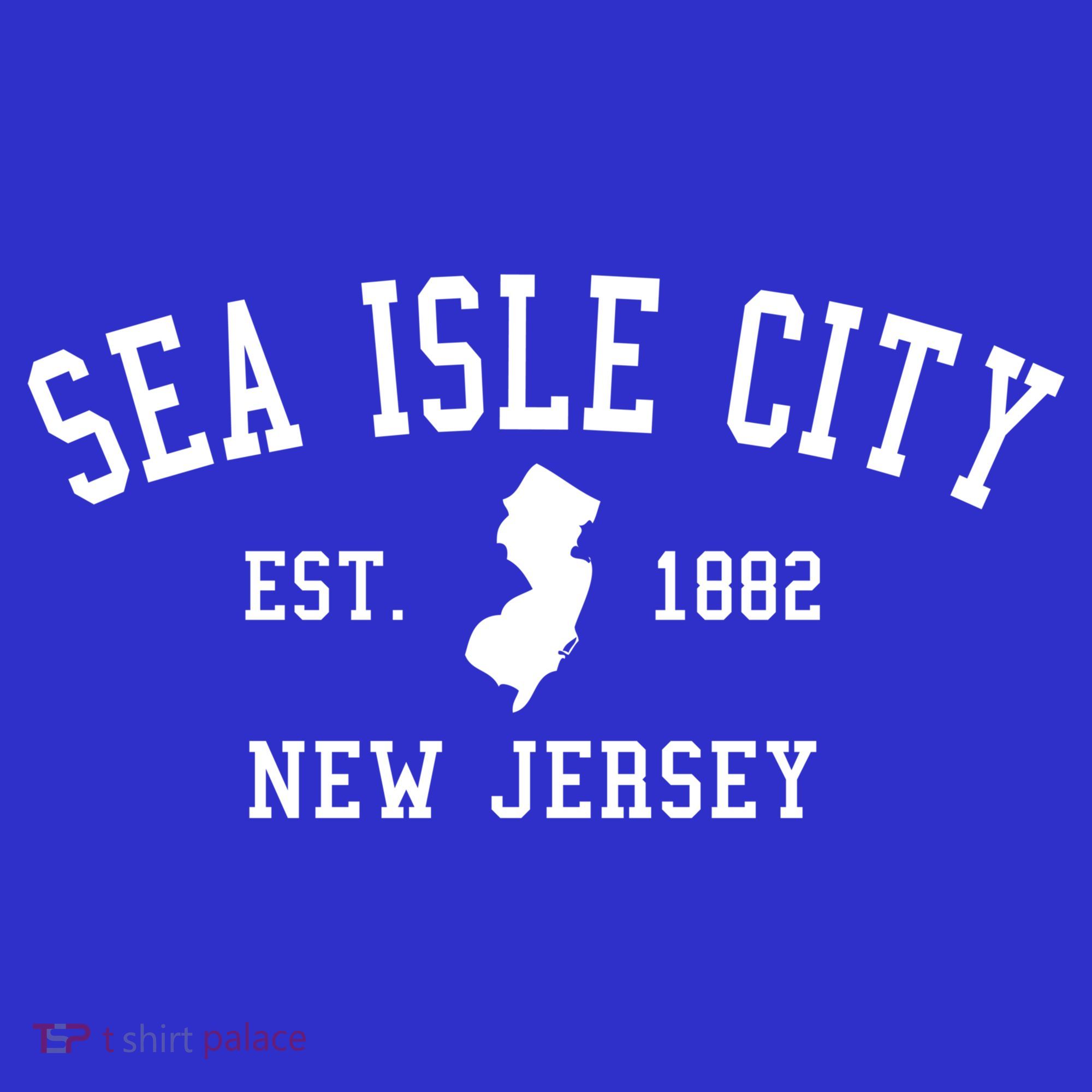 Sea Isle City New Jersey Collegiate Gift Great Gift T-Shirt