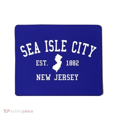 Sea Isle City New Jersey Collegiate Gift Great Gift Mousepad