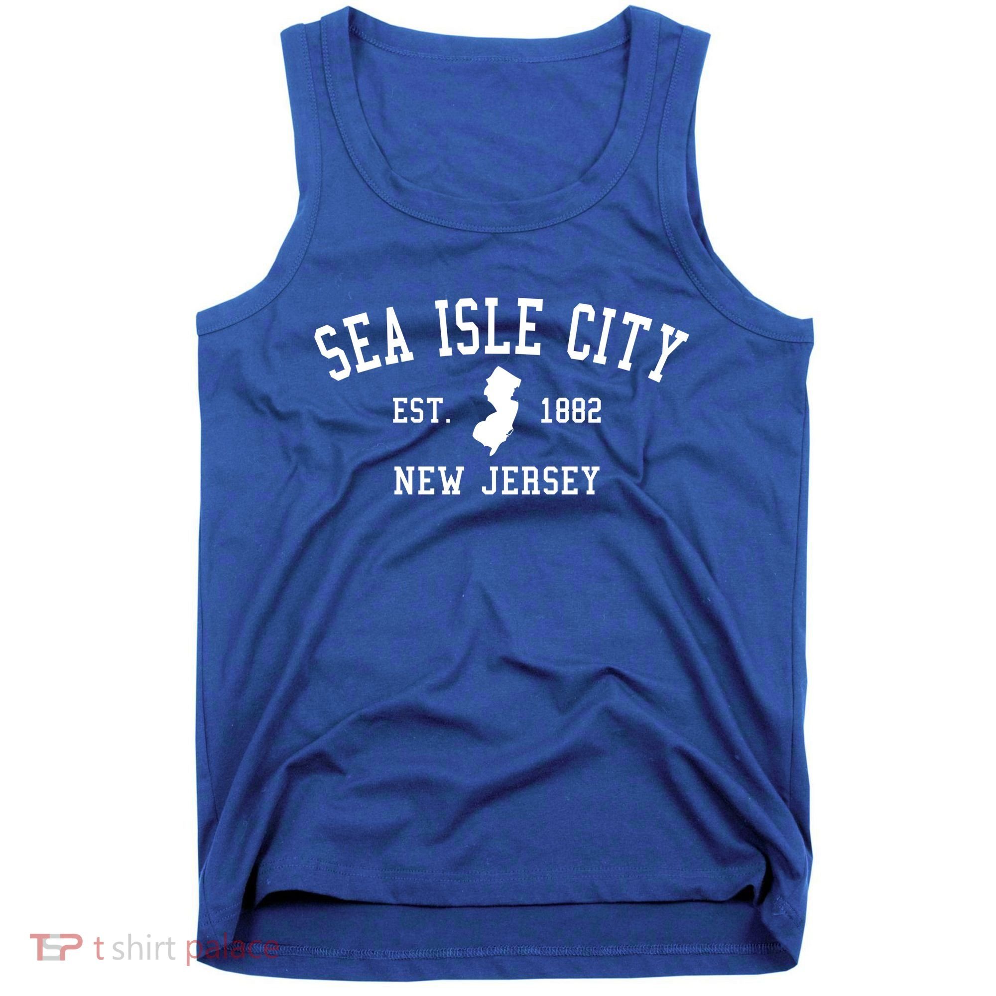 Sea Isle City New Jersey Collegiate Gift Great Gift Tank Top