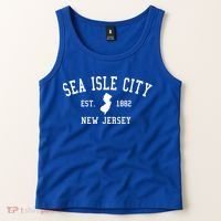 Sea Isle City New Jersey Collegiate Gift Great Gift Tank Top thumb 2