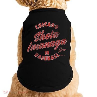 Shota Imanaga Chicago Baseball Vintage Cursive Doggie Tank
