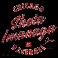 Shota Imanaga Chicago Baseball Vintage Cursive T-Shirt thumb 7