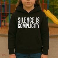Silence Is Complicity Resist March Protest Vote 2020 Kids Hoodie thumb 3