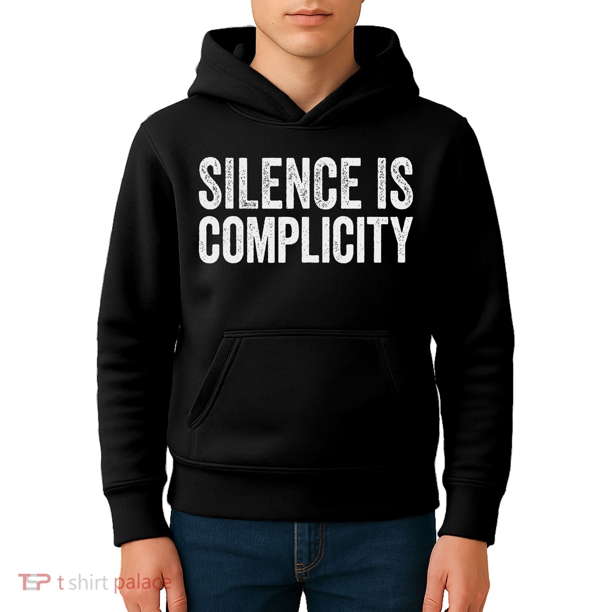 Silence Is Complicity Resist March Protest Vote 2020 Kids Hoodie