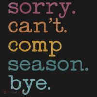Sorry I CanT Comp Season Cheer Gilr Comp Dance Mom Dancing Button thumb 1